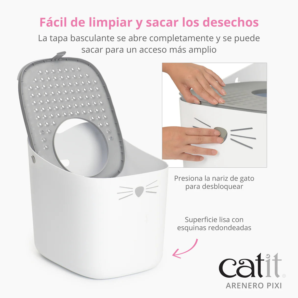 WC com entrada superior - Catit