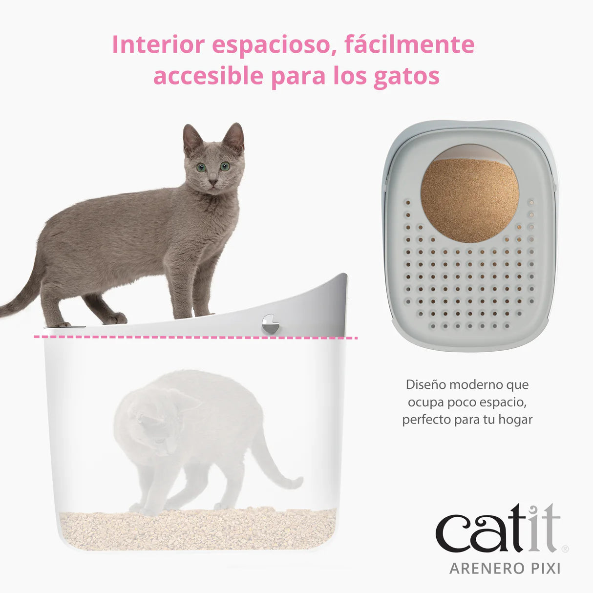 WC com entrada superior - Catit