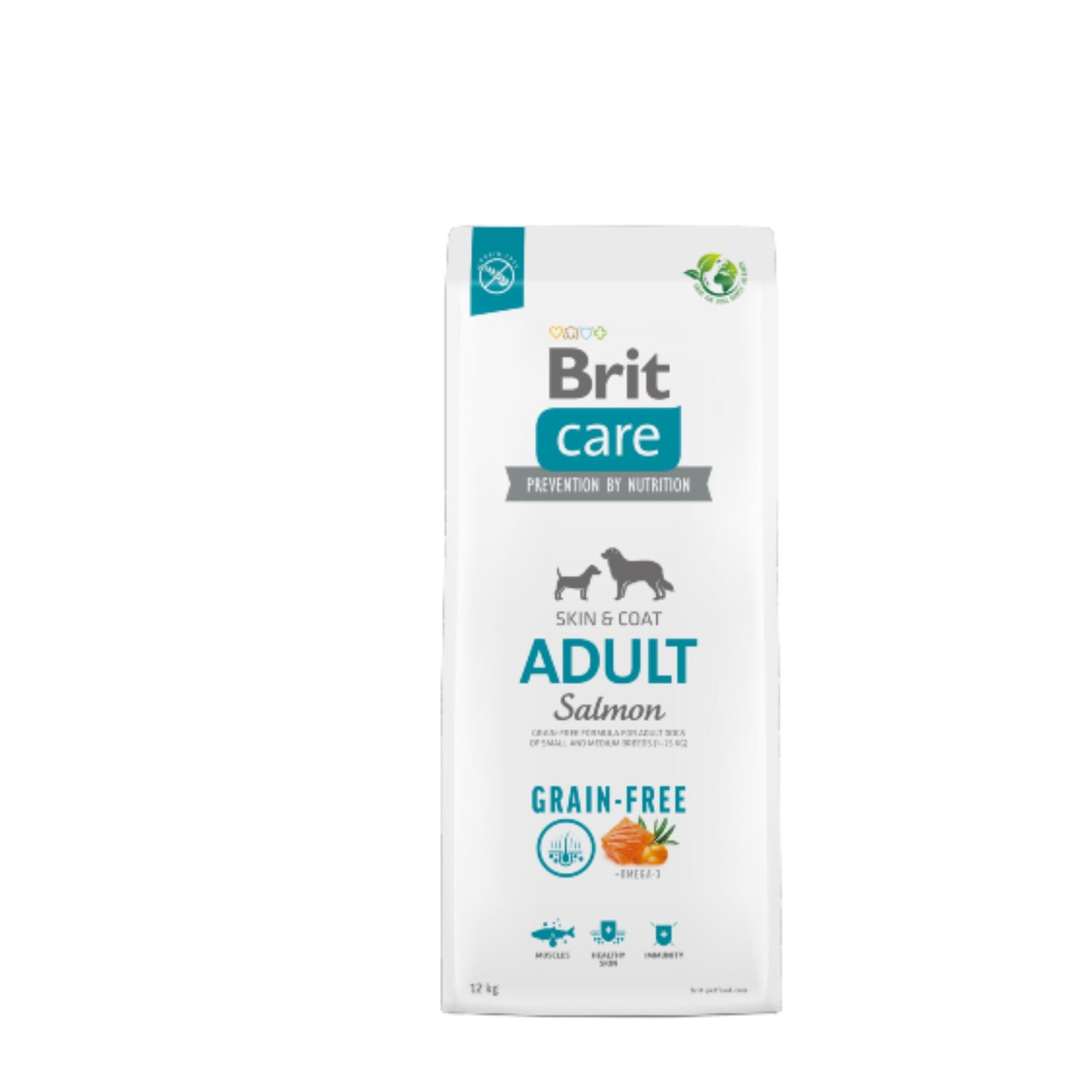 Brit Care Cão Salmão Grain Gree 12kg - ração sem cereais para cães