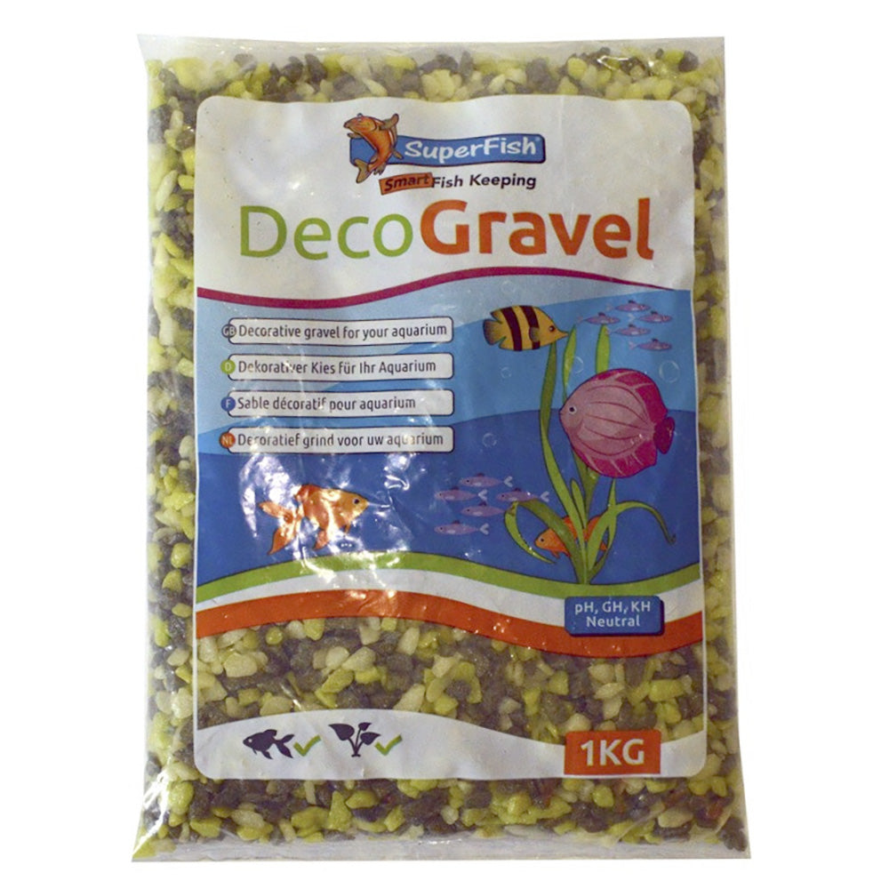 Areia decorativa Verde Mix - SuperFish