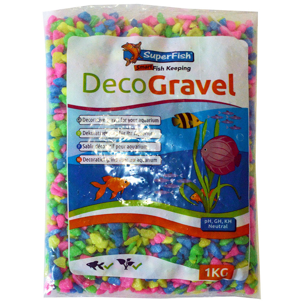 Areia decorativa Neon Mix - SuperFish