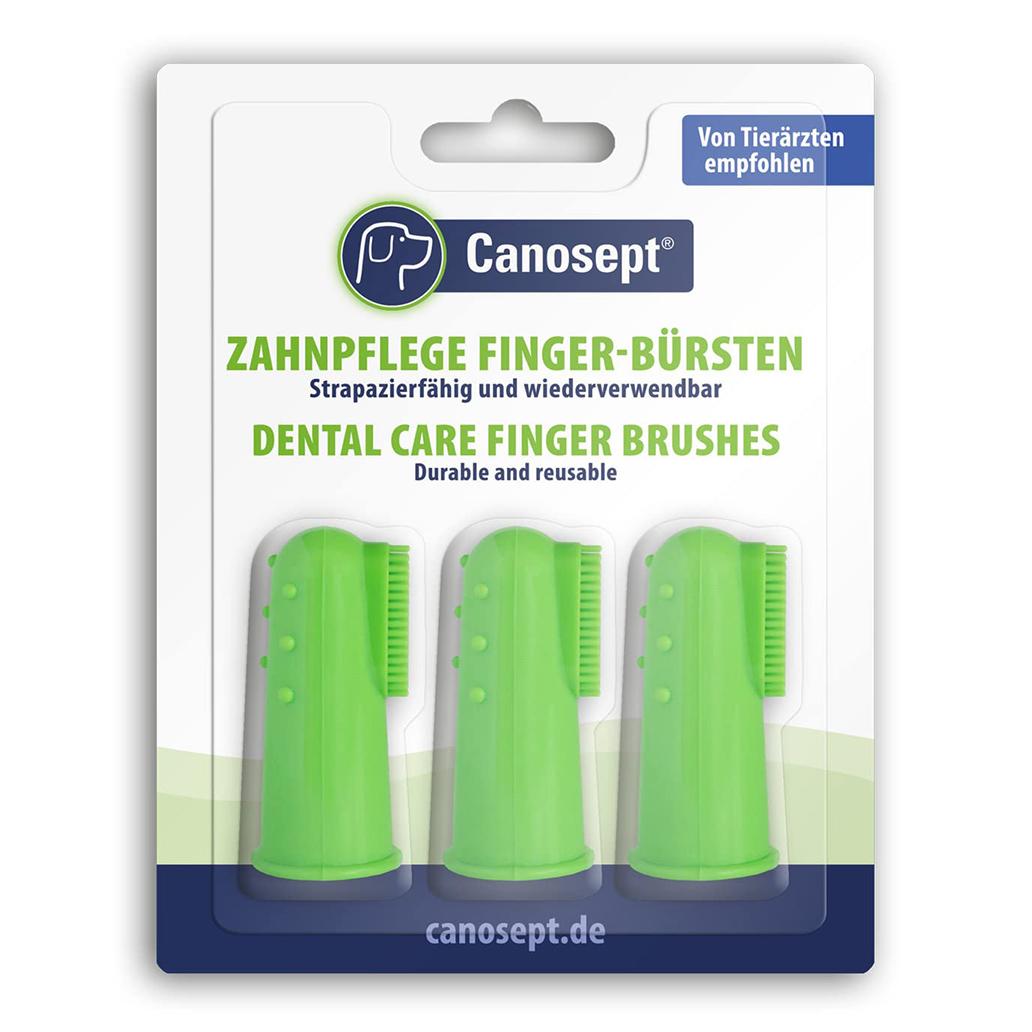 Conjunto 3 dedeiras para higiene oral - Canosept