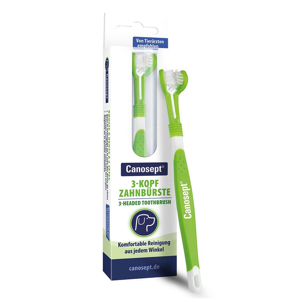 Escova de dentes de cabeça tripla - Canosept