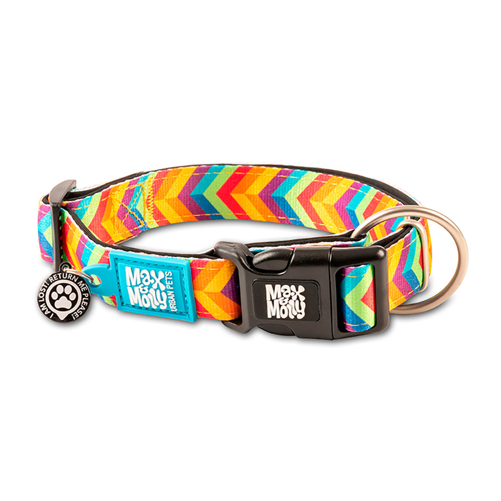 Coleira com ID Tag Max&Molly - Summertime