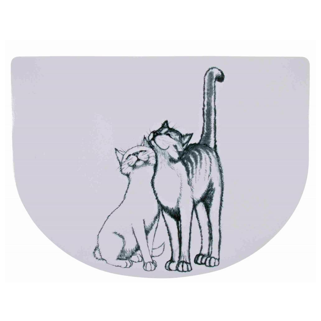 Tapete para gamelas "Gatinhos" 40x30cm - Trixie