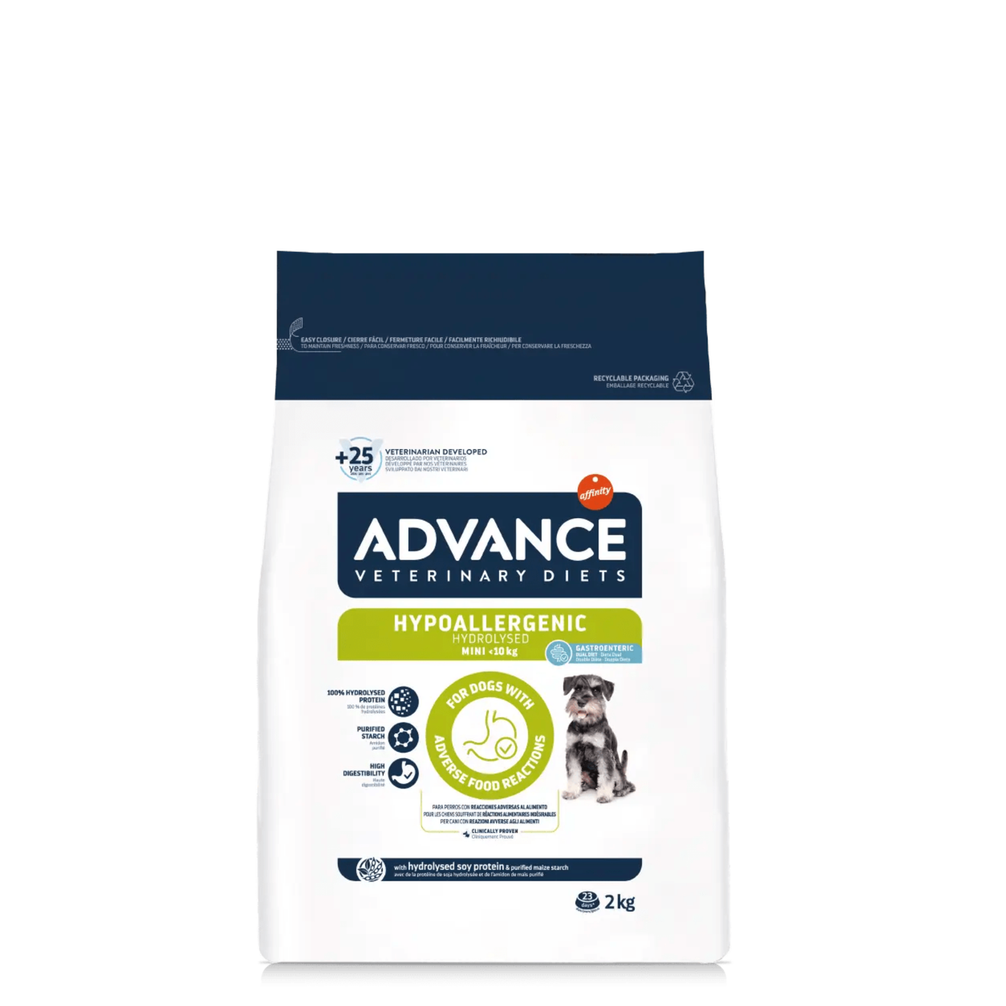 Advance Cão VET Hipoalergénico Mini 2kg