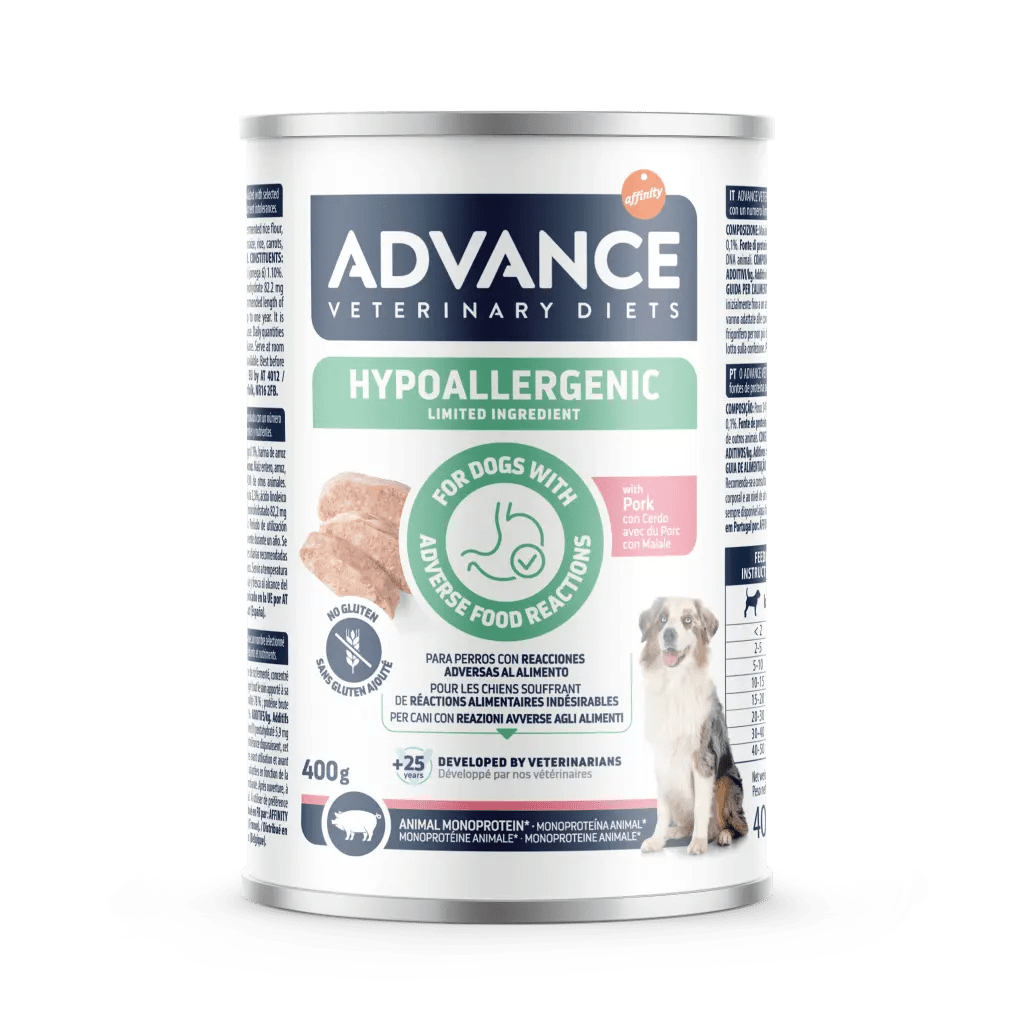 Advance Cão Hipoalergénico Porco 400g