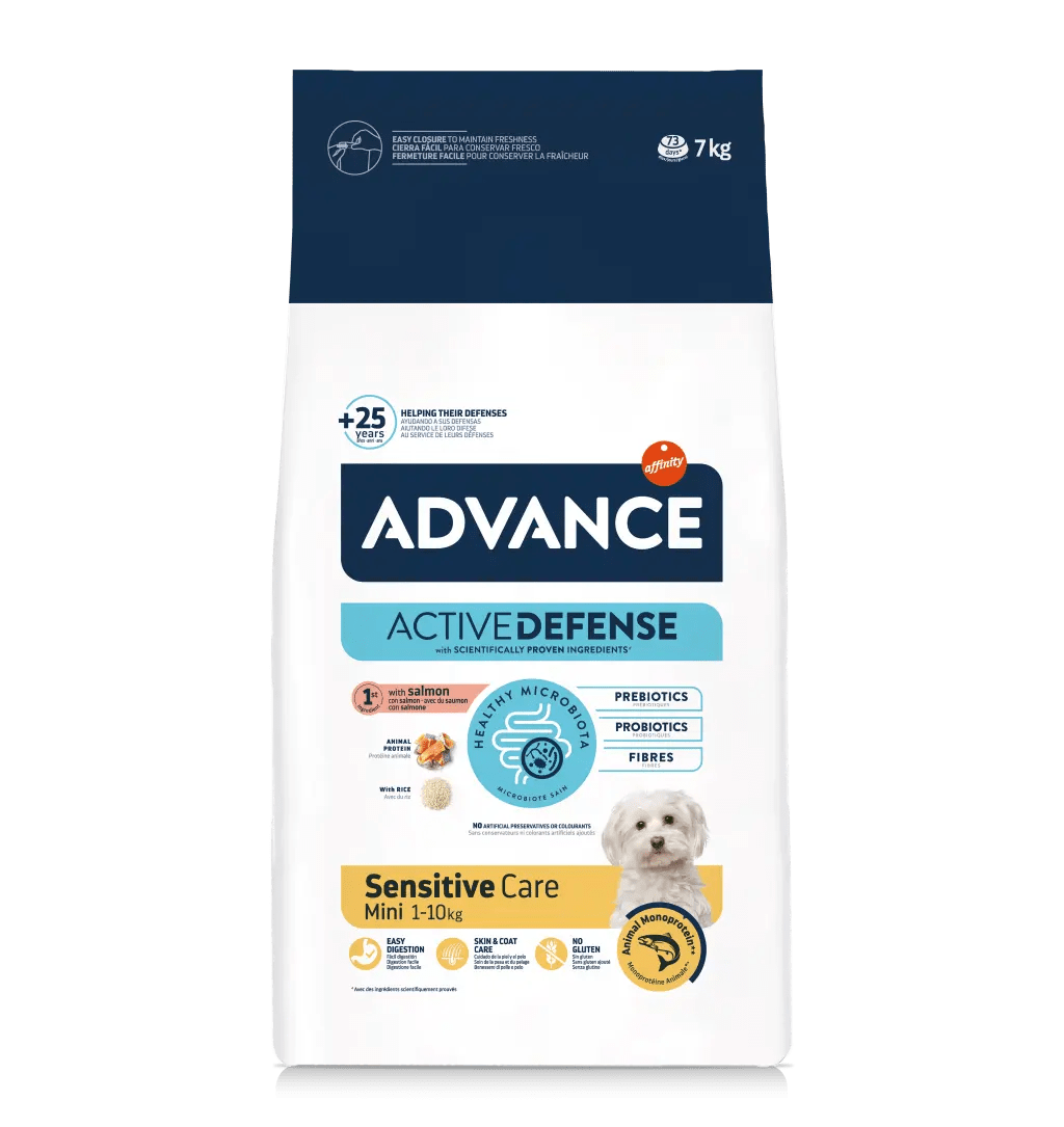 Advance Cão Mini Adulto Sensitive Salmão