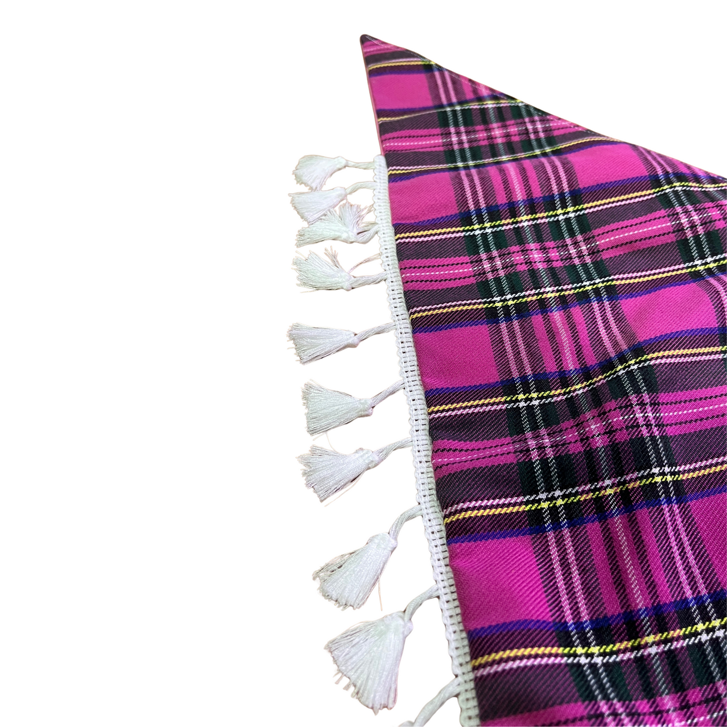 Pajé Bandana Xadrez Rosa