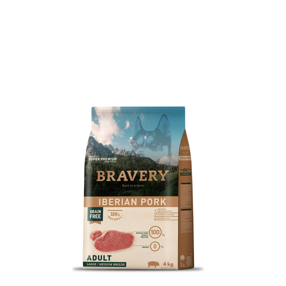 Bravery Cão Medium/Large - Porco Ibérico
