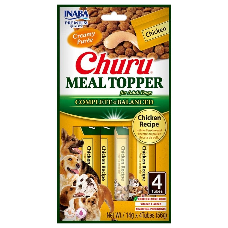Churu Meal Topper para cães - Frango 4x14g