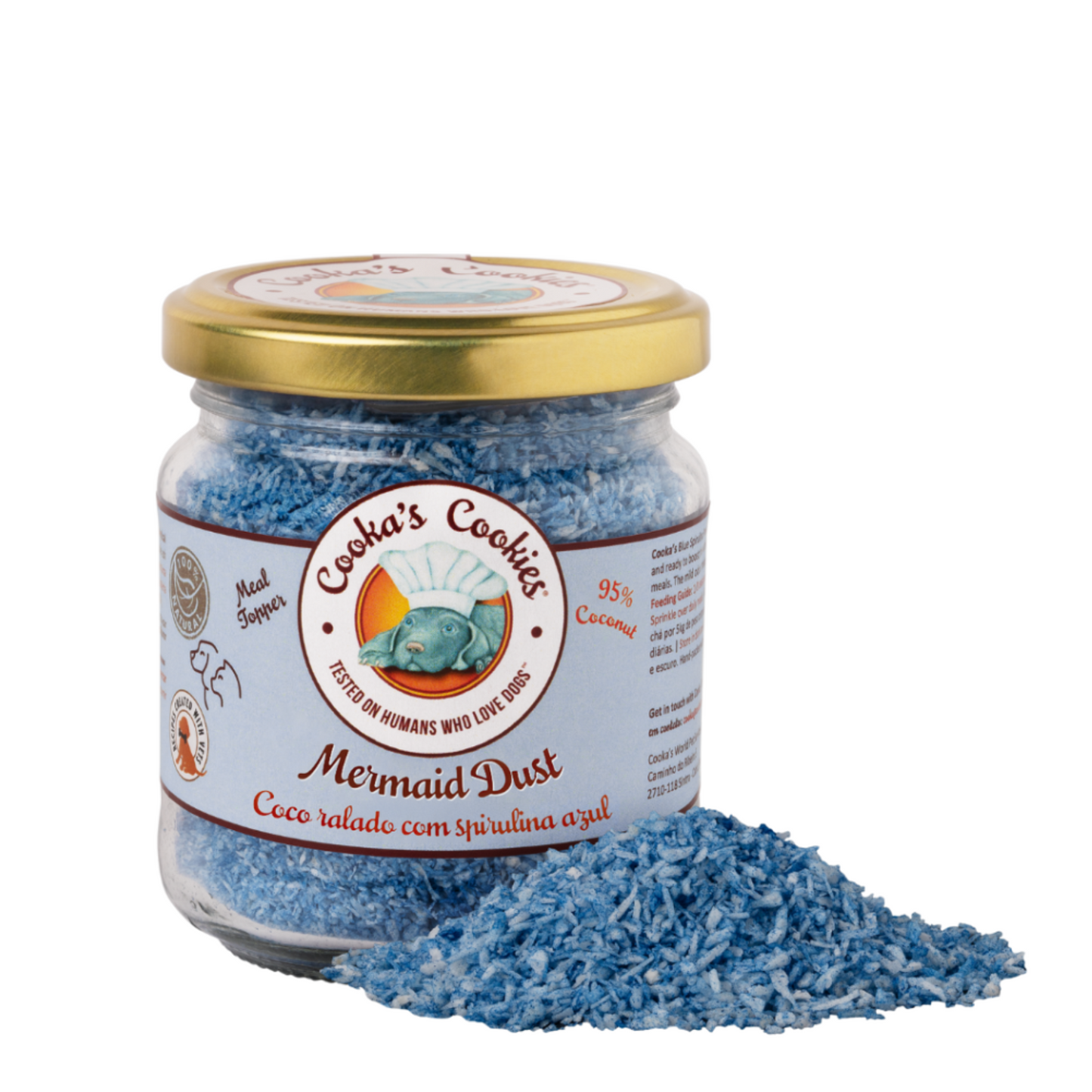 Cooka's Cookies - Topping Purpurinas de Sereia 65g