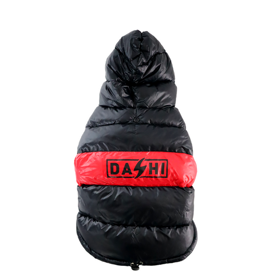 Dashi Anorak Stripes - Vermelho e Preto