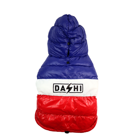 Dashi Anorak Stripes - Vermelho e Azul