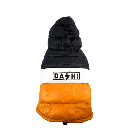Dashi Anorak Stripes - Laranja e Preto