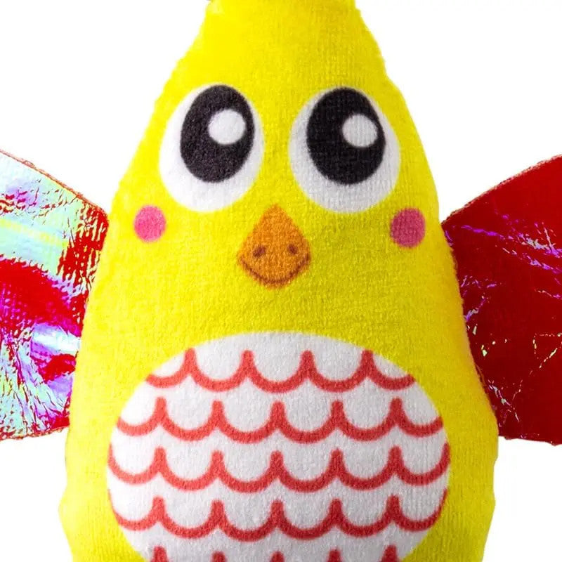 Kong Scrattles Chicken - duas galinhas de brincar com catnip para gato