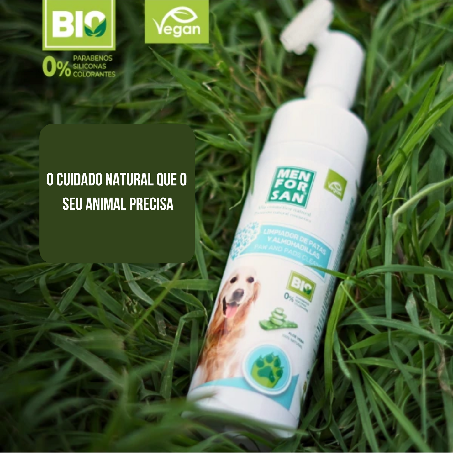 MenforSan Higienizador de Almofadas e Patas 200ml