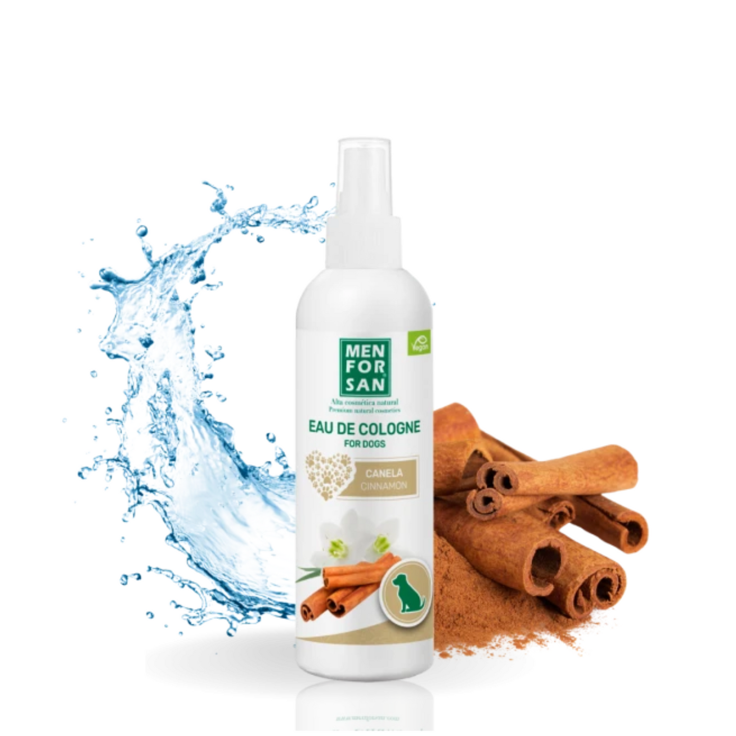 Colónia para cão Canela 125ml - Men For San