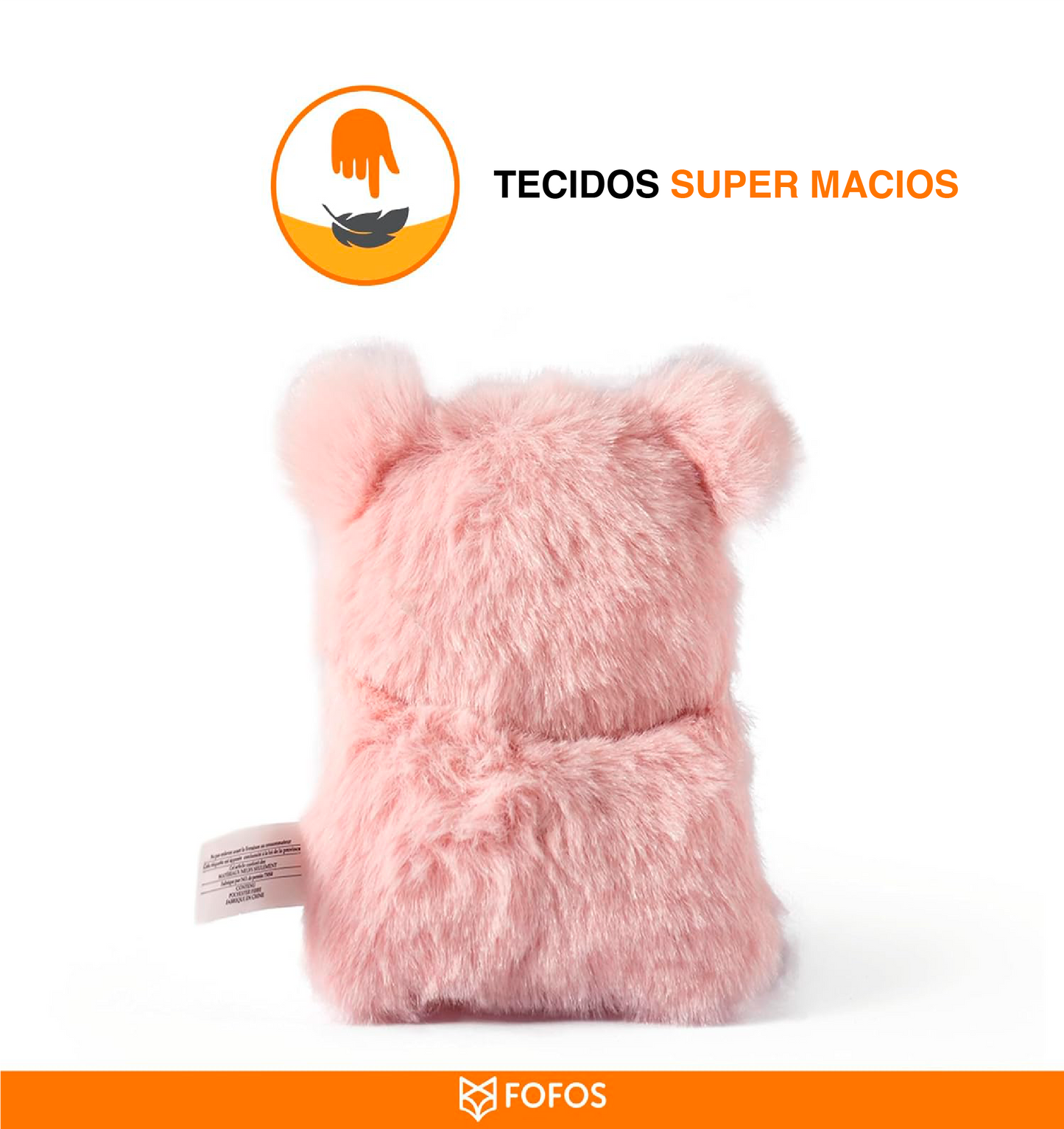 Porco de Peluche com catnip - FOFOS
