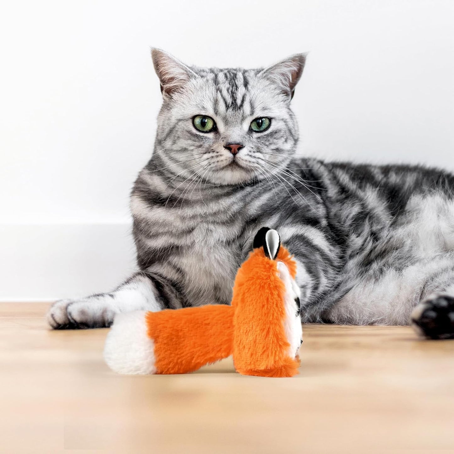 Raposa de Peluche com catnip - FOFOS