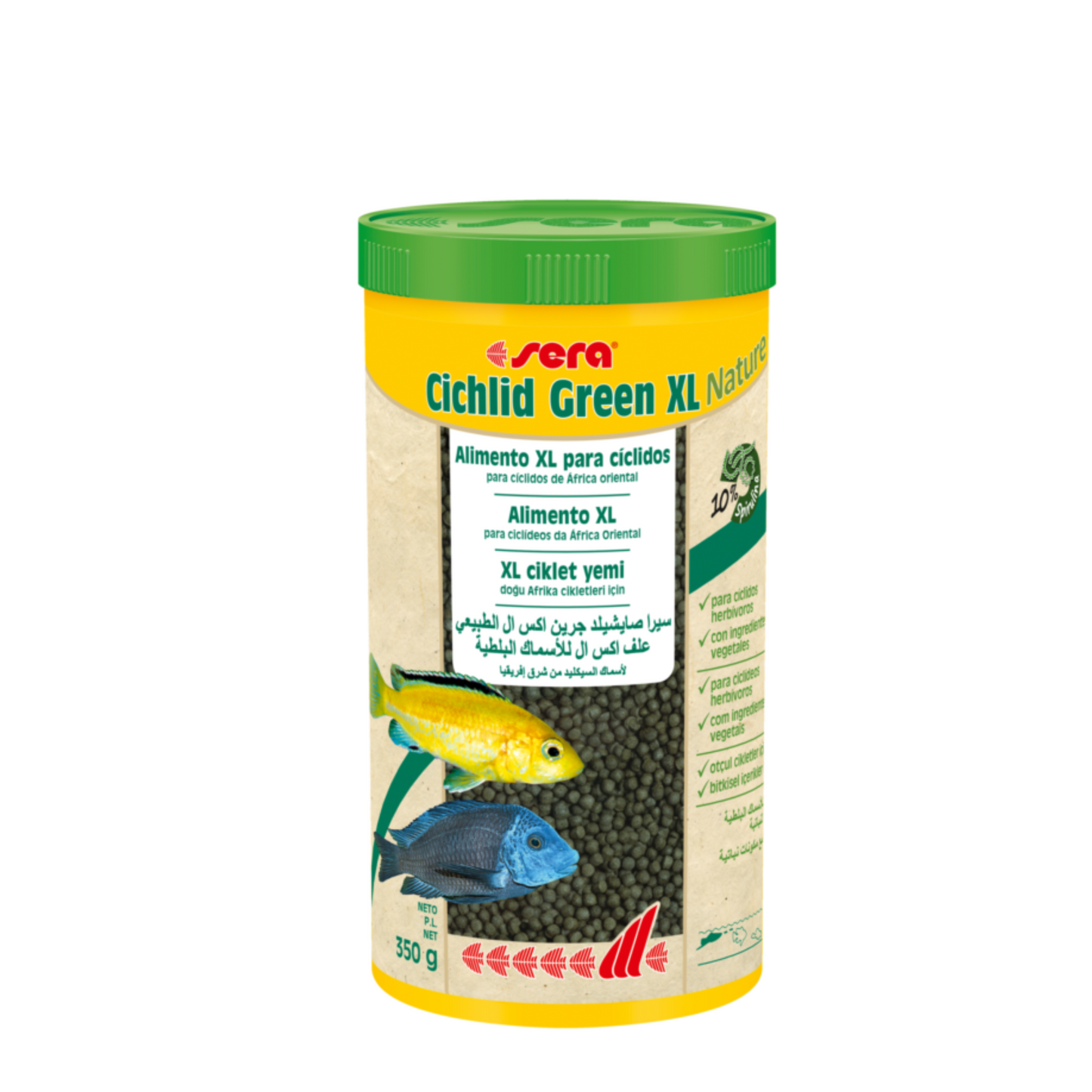 Sera Granugreen Nature - Cíclideos Herbívoros
