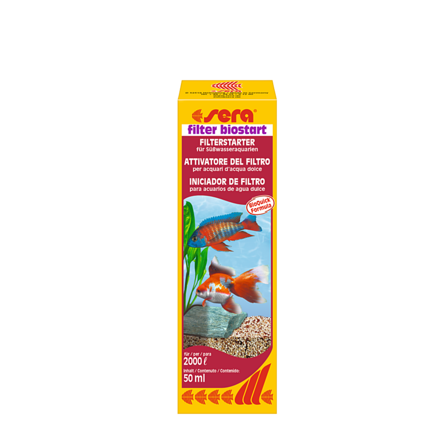 Sera Filter Biostart - Iniciador Biológico 50ml