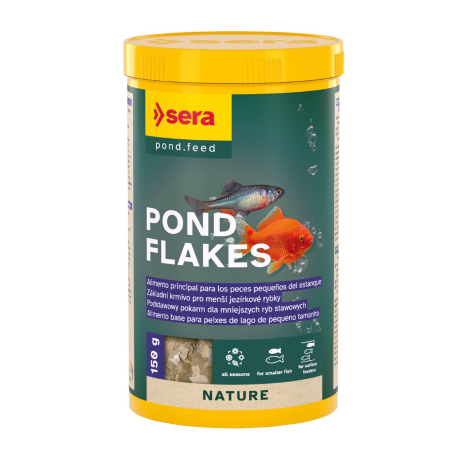Sera Pond Flakes Nature 1000ml - Peixes de lago