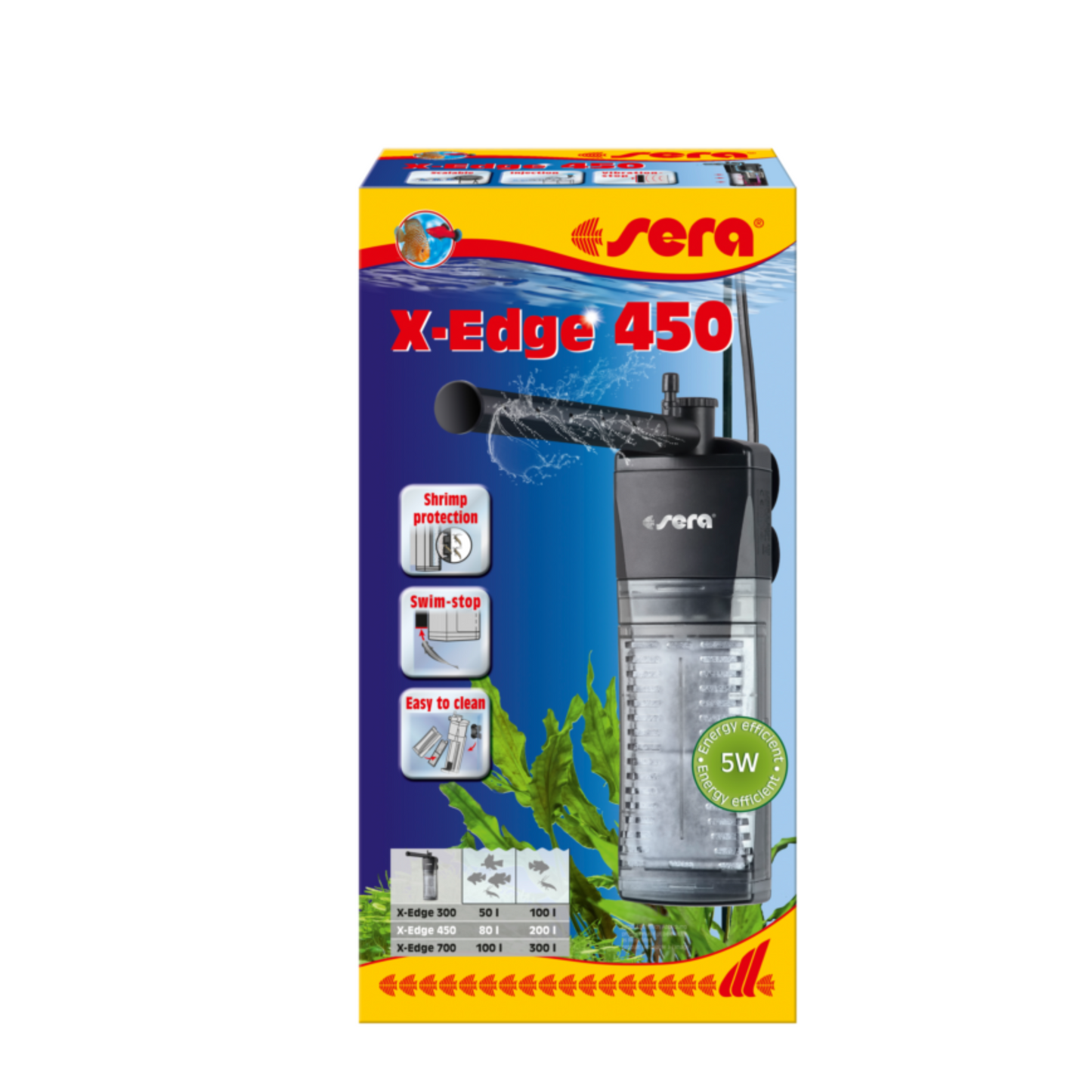 Filtro de canto X-Edge 450 - Sera