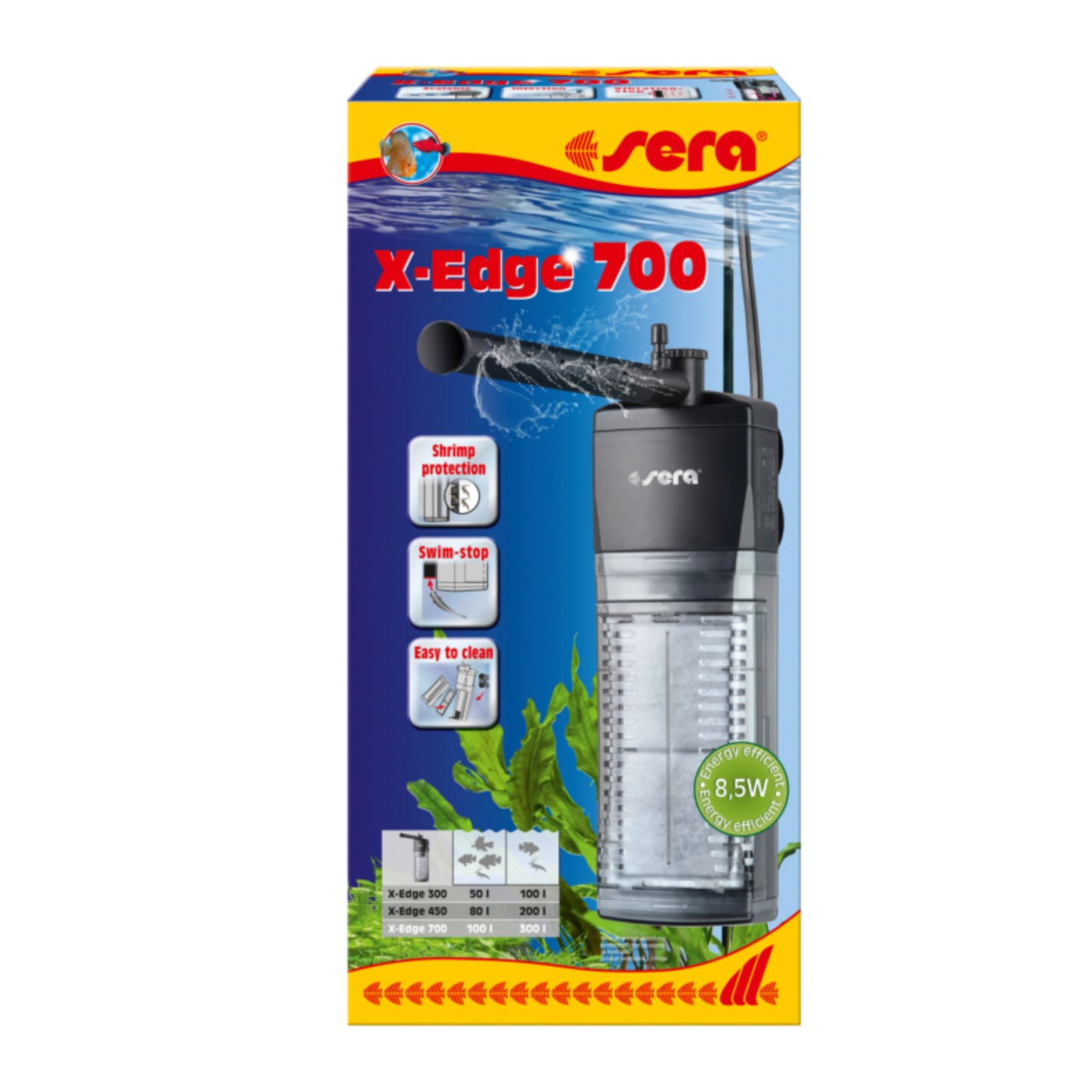 Filtro de canto X-Edge 700 - Sera