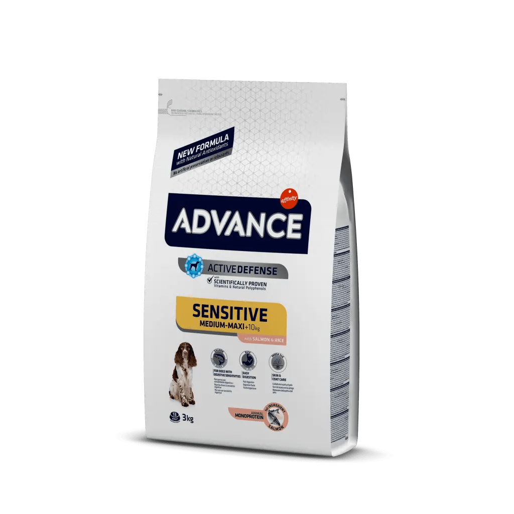 Advance Cão Sensitive Medium/Maxi Salmão