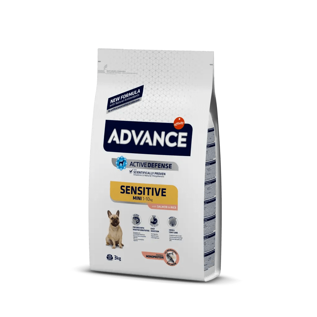 Advance Cão Mini Adulto Sensitive Salmão