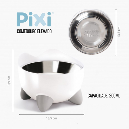 Comedouro elevado PIXI - Catit