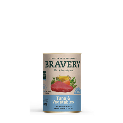 Bravery Patê Atum e Vegetais