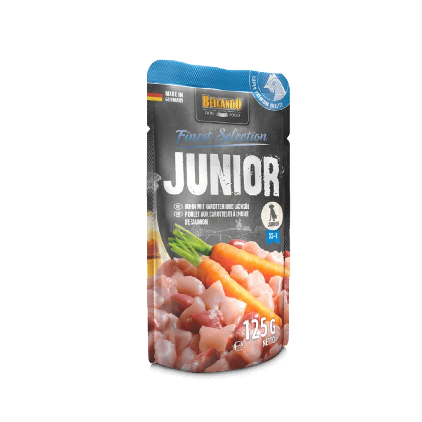 Belcando Júnior Frango e Óleo de Salmão 125g