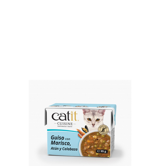 Catit Cuisine Ensopado Marisco e Abóbora 95g