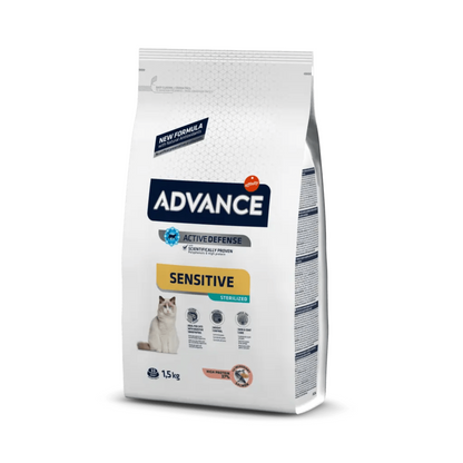 Advance Gato Adulto Sensitive Esterilizado Salmão