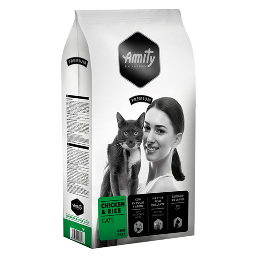 Amity PREMIUM Gato Adulto - Frango e Arroz 10kg