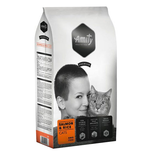 Amity PREMIUM Gato Adulto - Salmão e Arroz 10kg