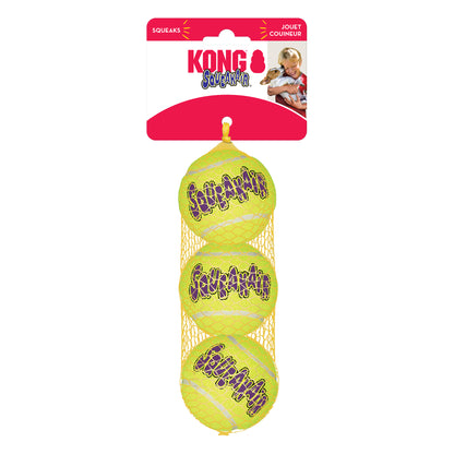 Kong Squeakair Pack 3 Bolas de Ténis