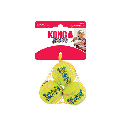 Kong Squeakair Pack 3 Bolas de Ténis