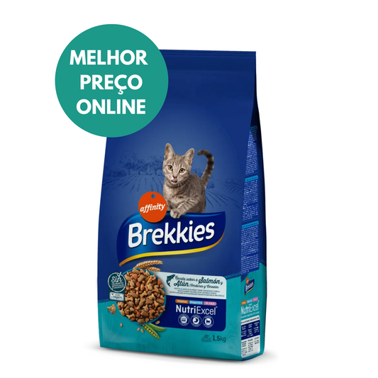 Brekkies Salmão e Atum 15kg