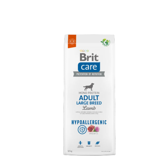 Brit Care Cão Large Breed Hypoallergenic Lamb 12kg  - ração hipoalergénica para cães de raças grandes