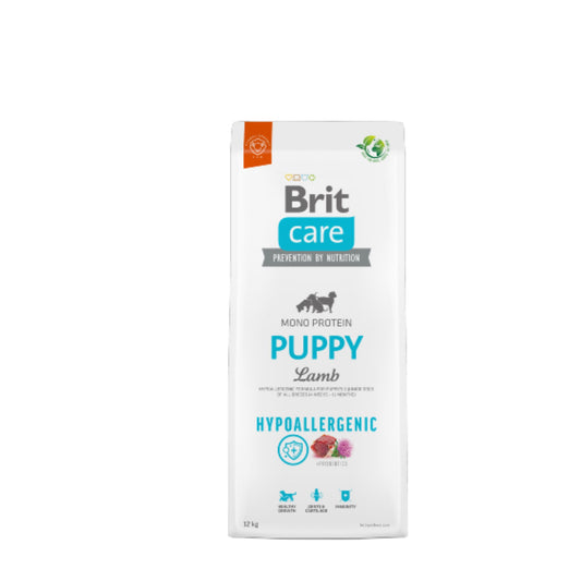 Brit Care Puppy Hypoallergenic Lamb 12kg - ração hipoalergénica para cachorros