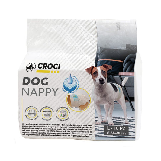 Fraldas descartáveis para cão - Croci