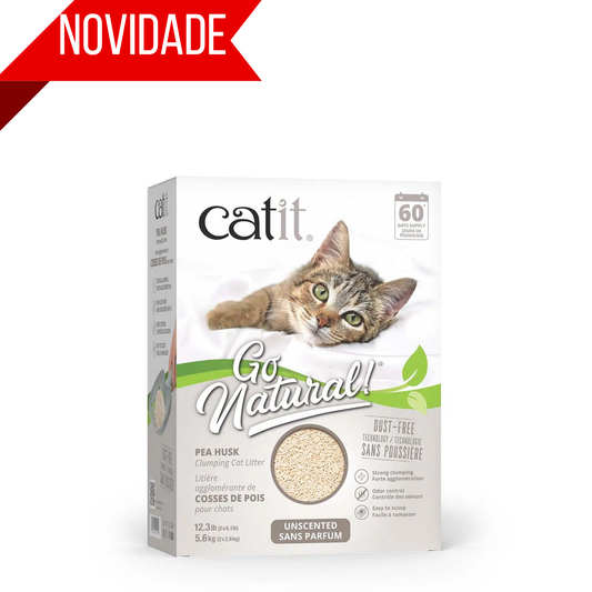 Areia Catit Ervilha Reciclada - Inodora