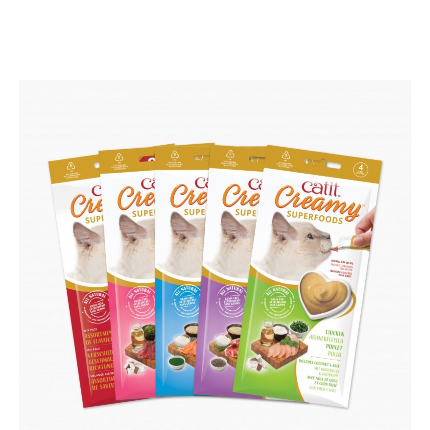 Catit Creamy Superfoods 4un