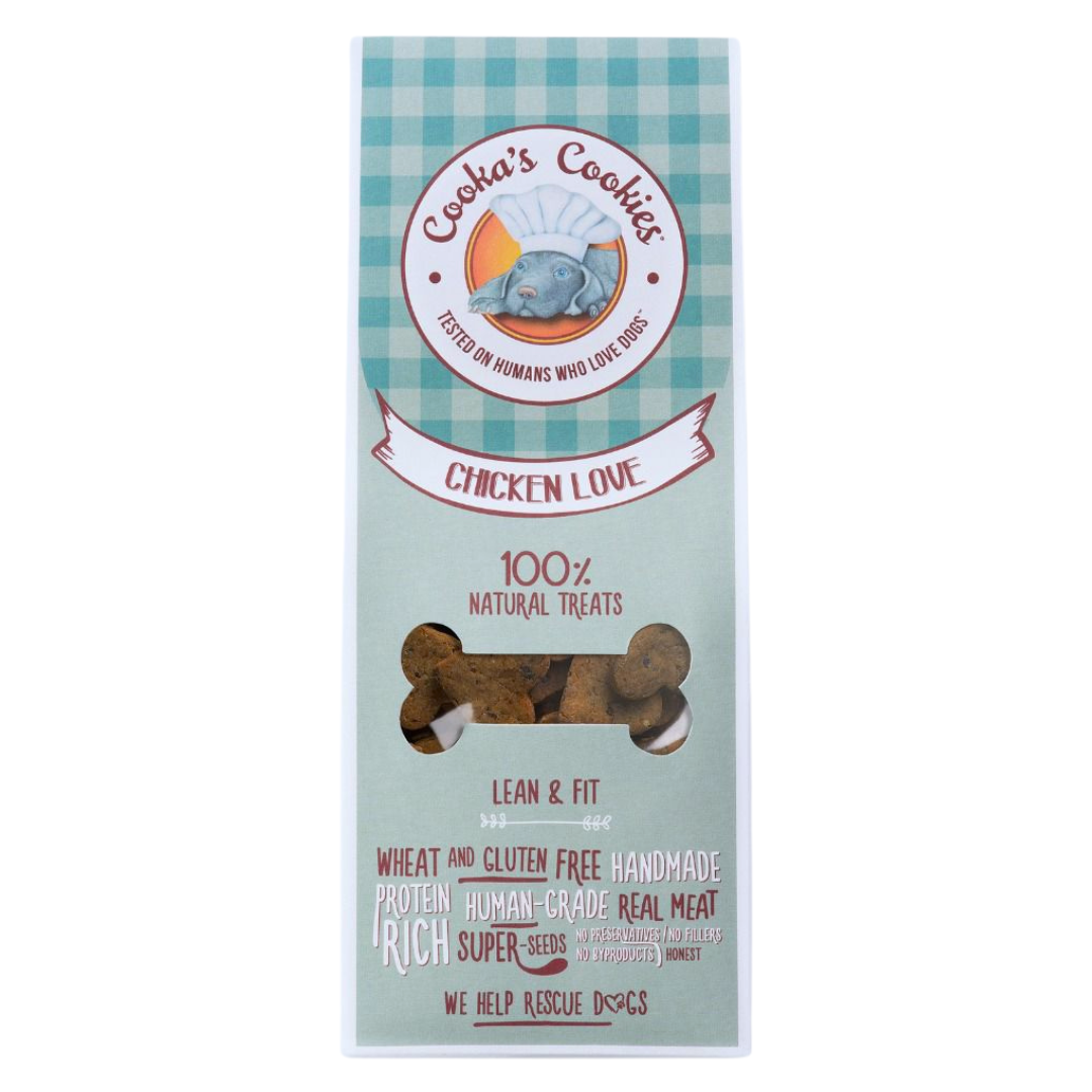 Cooka's Cookies - Biscoitos Chicken Love 100g