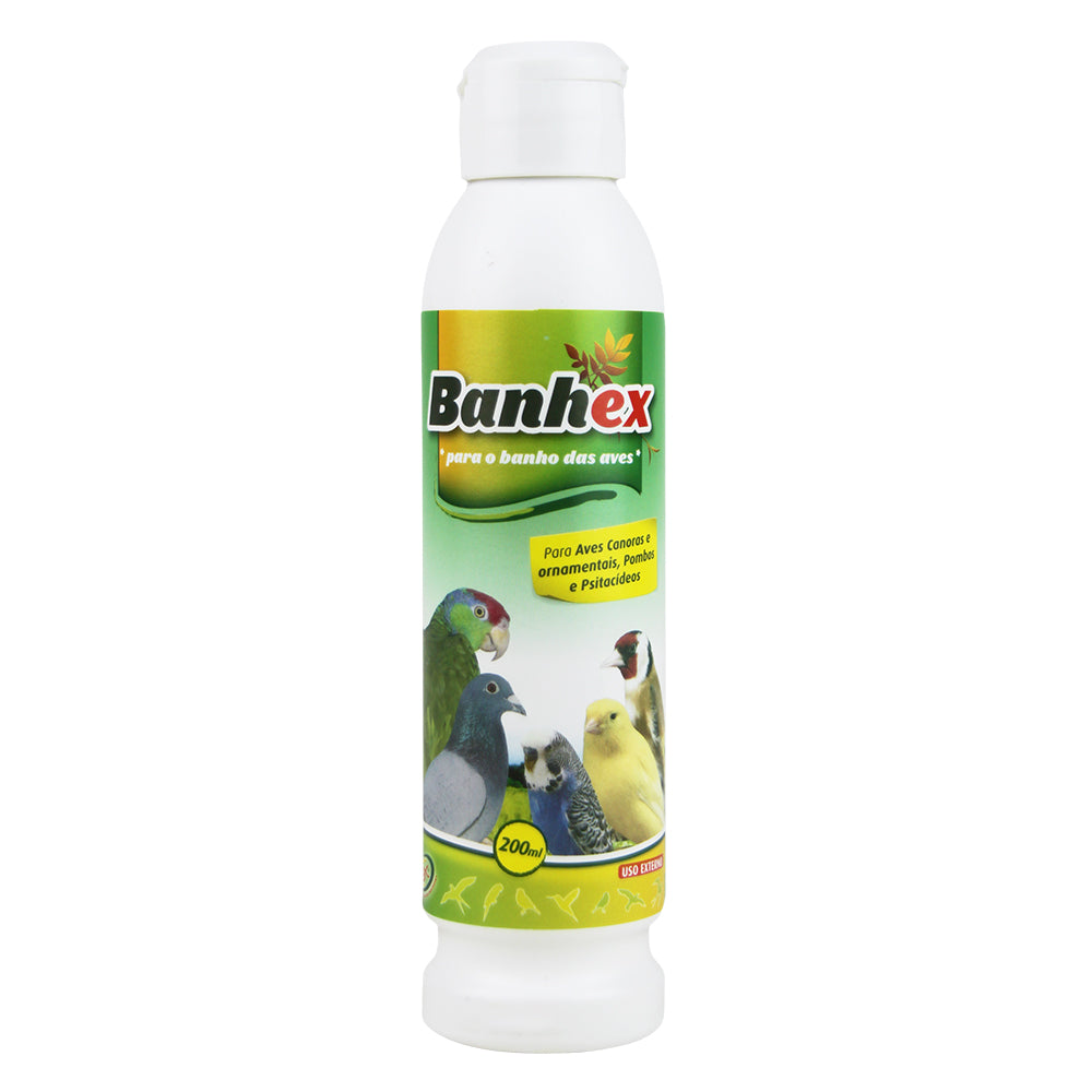 Banhex - para o banho das aves 200ml