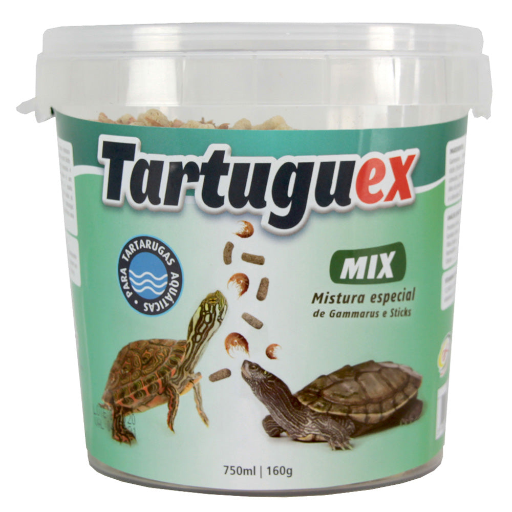 Tartuguex - MIX Gammarus com sticks para tartarugas