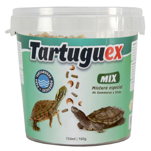 Tartuguex - MIX Gammarus com sticks para tartarugas